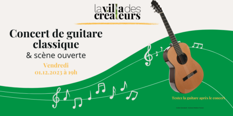 Concert de guitare classique – Jean Boudeville